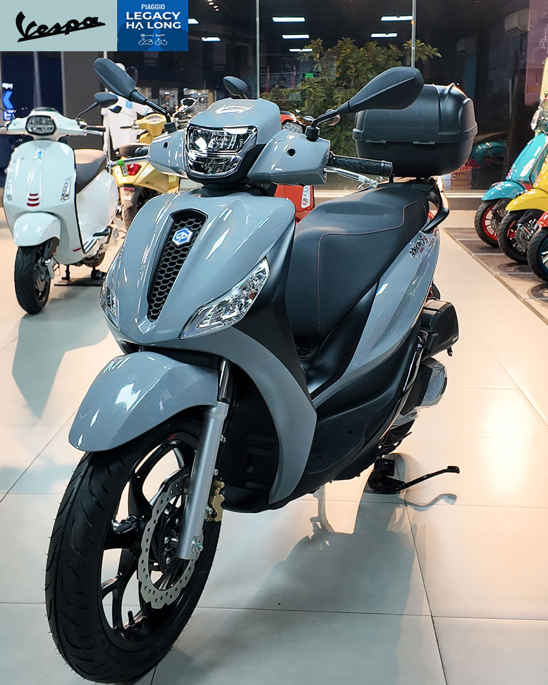 Trang bị phanh ABS 2 kênh, màn hình kết nối Smartphone