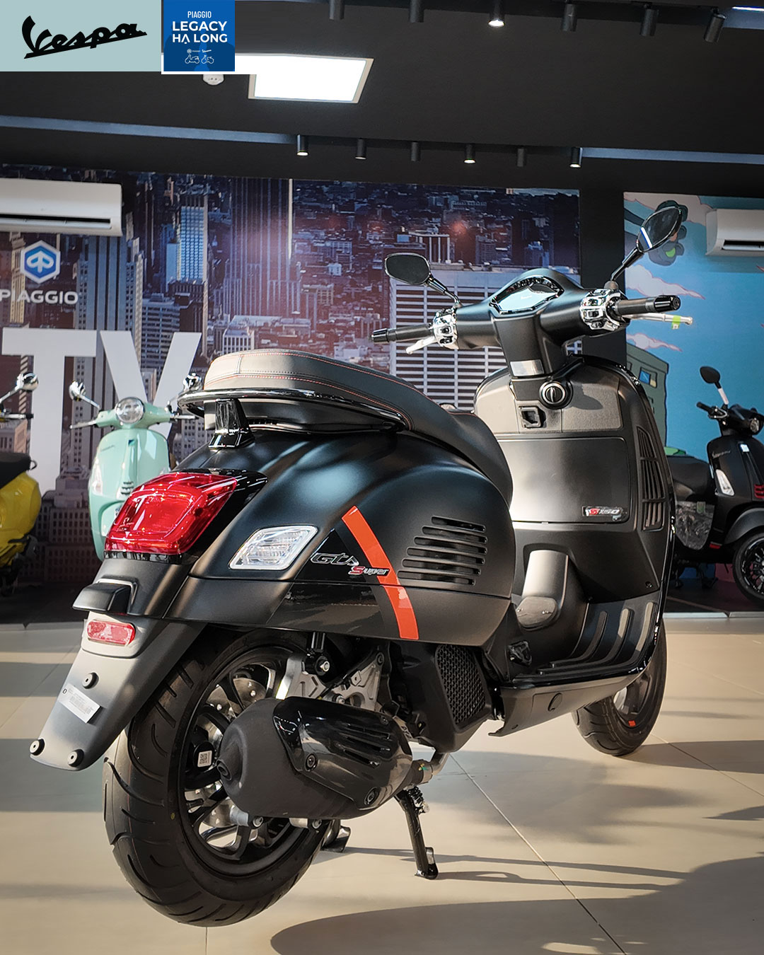 Động cơ mạnh mẽ 155cc, bức tốc nhanh