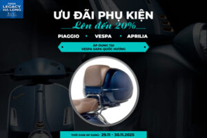 29.11 và 30.11.2205, Ưu đãi giảm 20% khi mua kiện xe