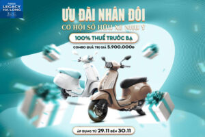Ưu đãi nhân đôi, cơ hội vàng mua Vespa 29-30.11.2025