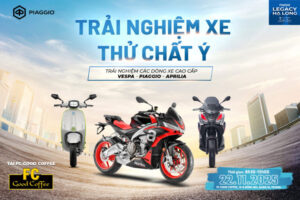 Lái thử và cảm nhận Vespa, Liberty, Medley ngày 22.11.2025