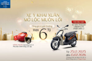 Mua xe trúng xe, 50 giải đặc biệt xe Liberty Z125 2025.