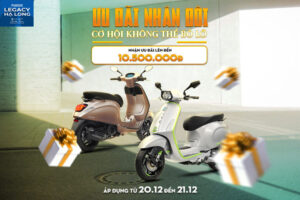 Lễ hội ưu đãi mua Vespa, Piaggio duy nhất 2 ngày 20 và 21.12.2025.