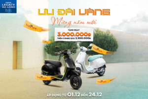 Ưu đãi lên đến 5.300.000đ khu mua Vespa Sprint và Primavera 2025